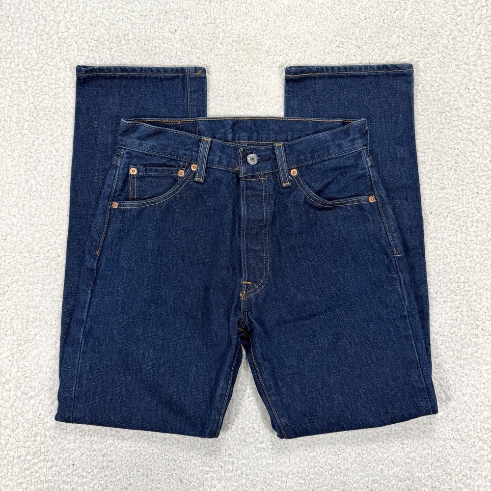 Levi's 501 Straight Jeans Men's 29x30 (Actual 27x29) Streetwear Grunge Casual